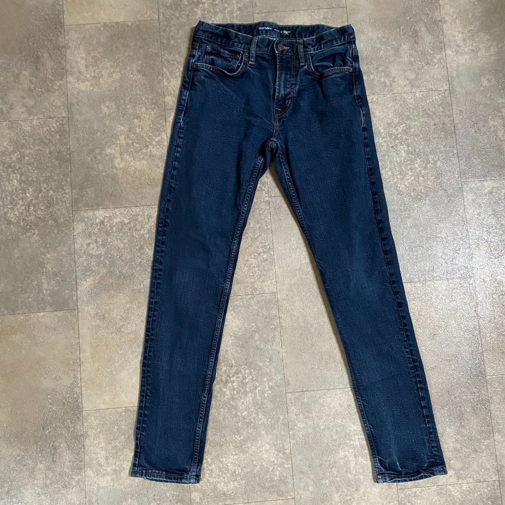 Men's Old Navy Jeans 31x34 Relaxed Slim Taper, Built-in Flex